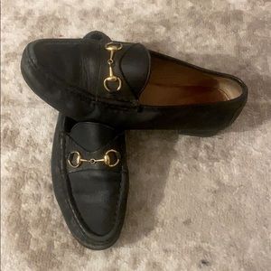 Gucci leather loafers | black Size 7.5